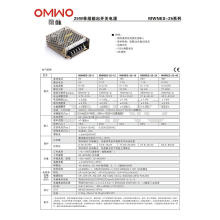 Tous les types 24V 25W LED Driver Nes Switching Power Supply